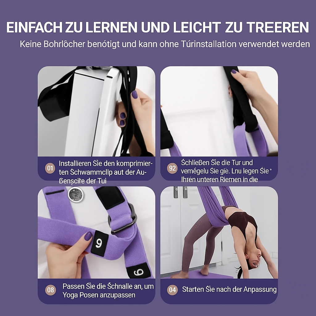 Flex Elastischer Yoga-Gürtel