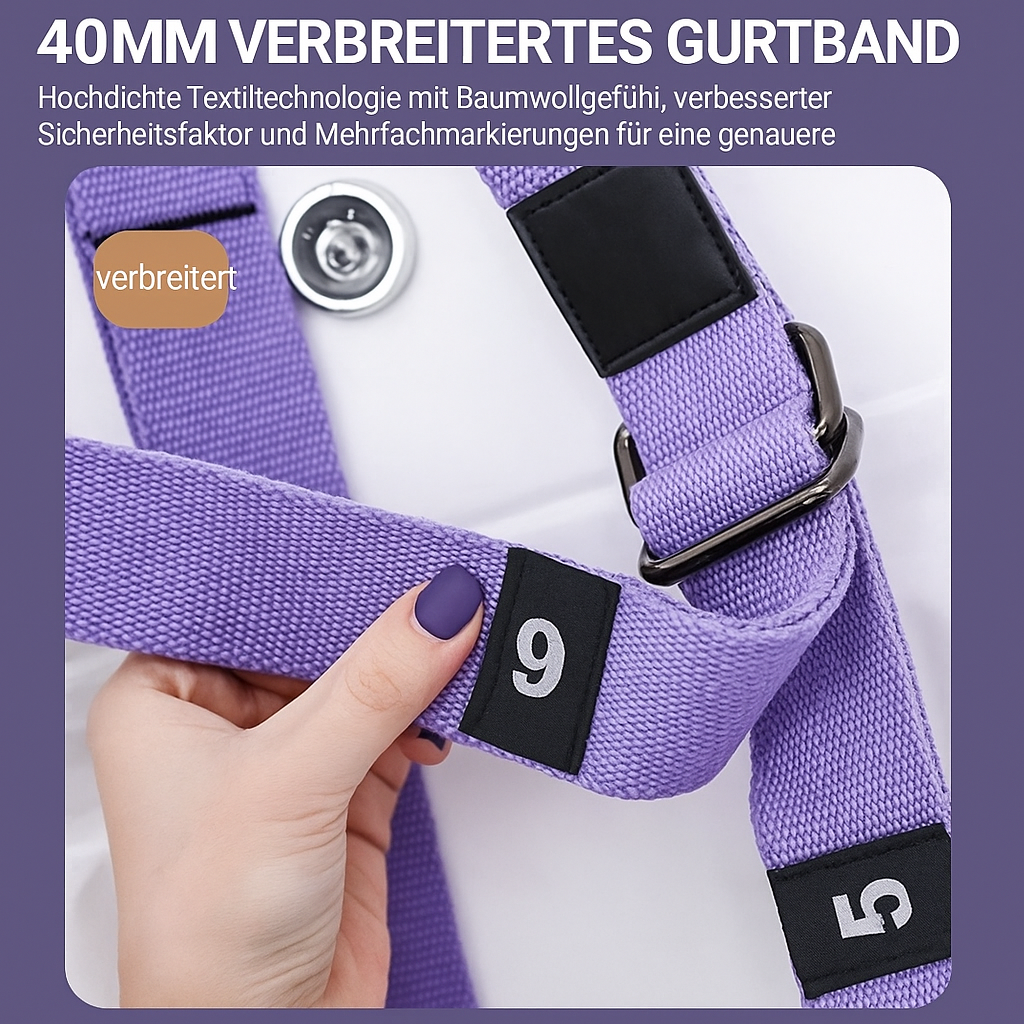 Flex Elastischer Yoga-Gürtel