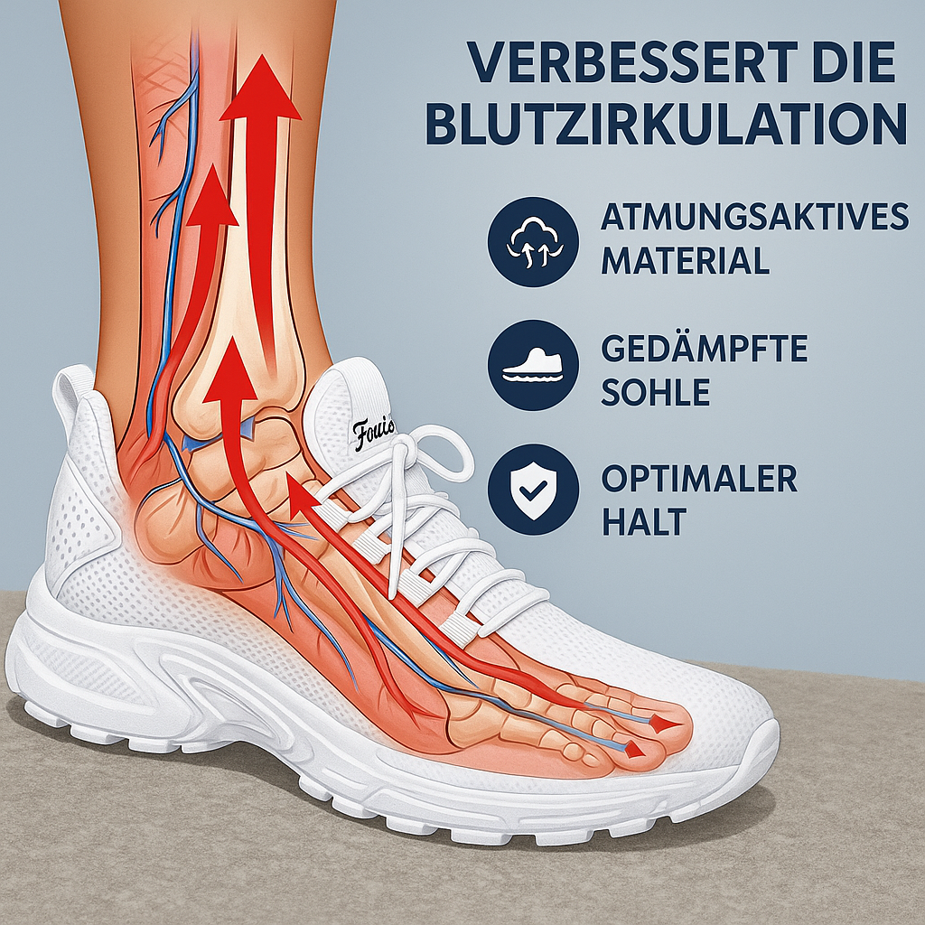 schmerzlindernde Sneaker für den Sommer