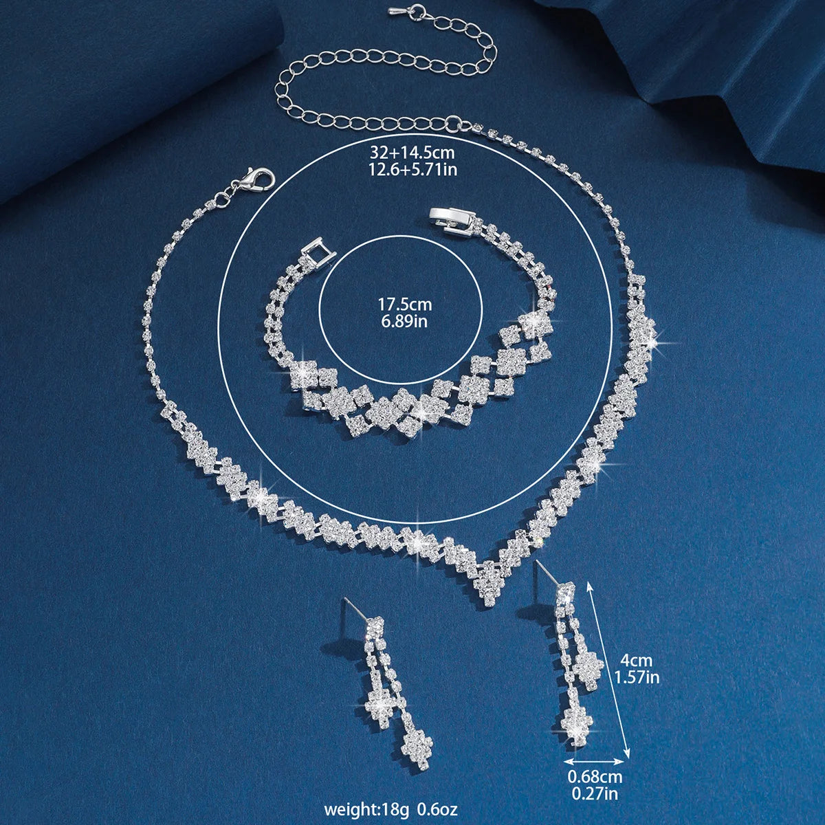 Hochzeits-Schmuckset Damen