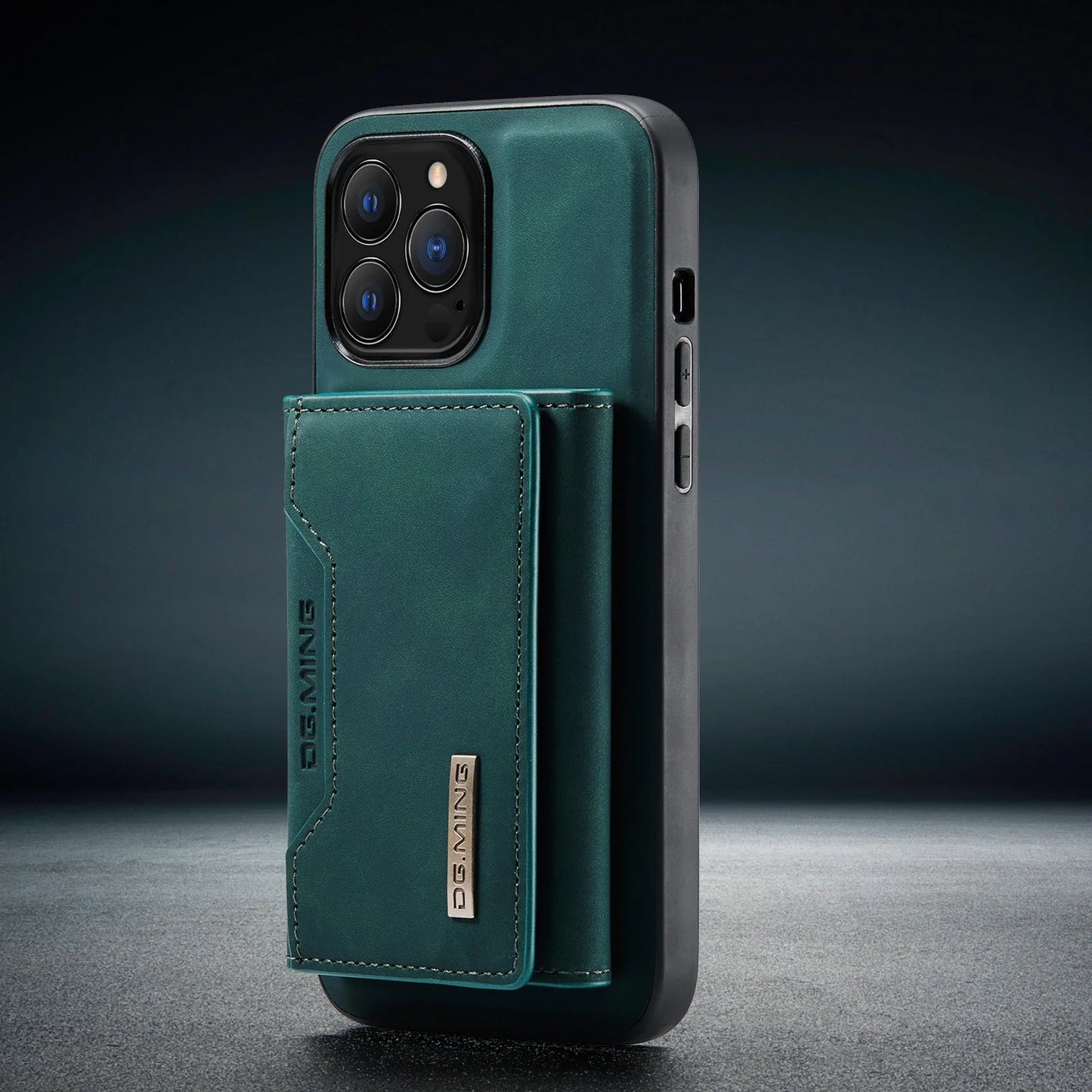 2-in-1 Magnetische Lederhülle mit Kartenfach für iPhone 12–17 Pro Max, 14 Plus .