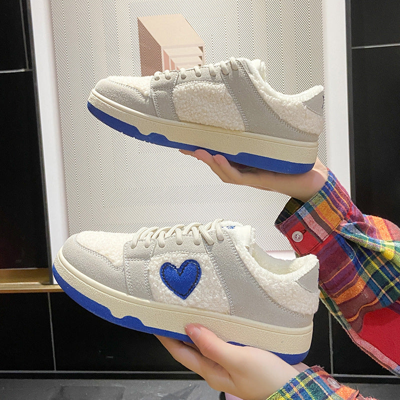 Neue Winter Casual Plus Velvet Sneakers