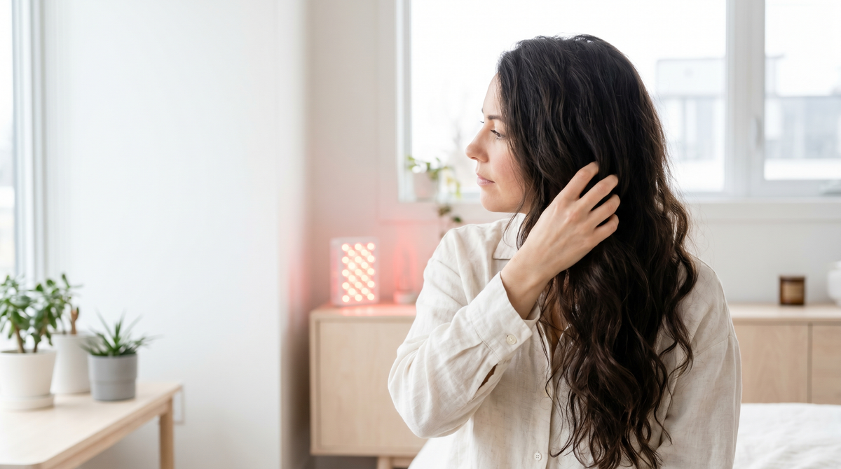 Rotlicht-Therapie gegen Haarausfall: Was wirklich dahintersteckt