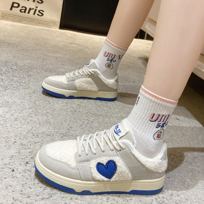 Neue Winter Casual Plus Velvet Sneakers