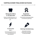 SONIQUA – Elektrische Schallzahnbürste