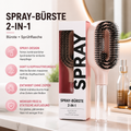 2-in-1 Spray-Haarbürste