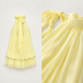 Neckholder-Chiffonkleid Rückenfrei – Sommer