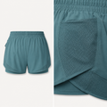 Sport-Shorts 2-in-1 mit Taschen