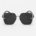 Eckige Sonnenbrille Luxus – Damen UV400