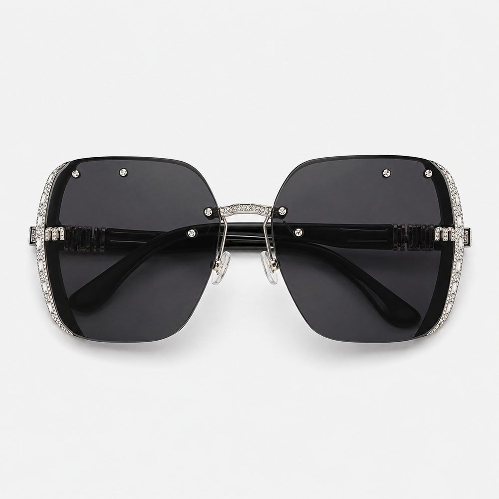 Eckige Sonnenbrille Luxus – Damen UV400