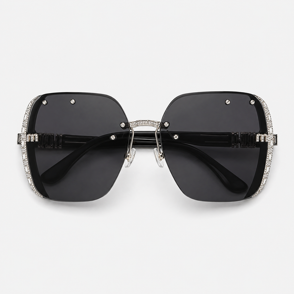 Eckige Sonnenbrille Luxus – Damen UV400