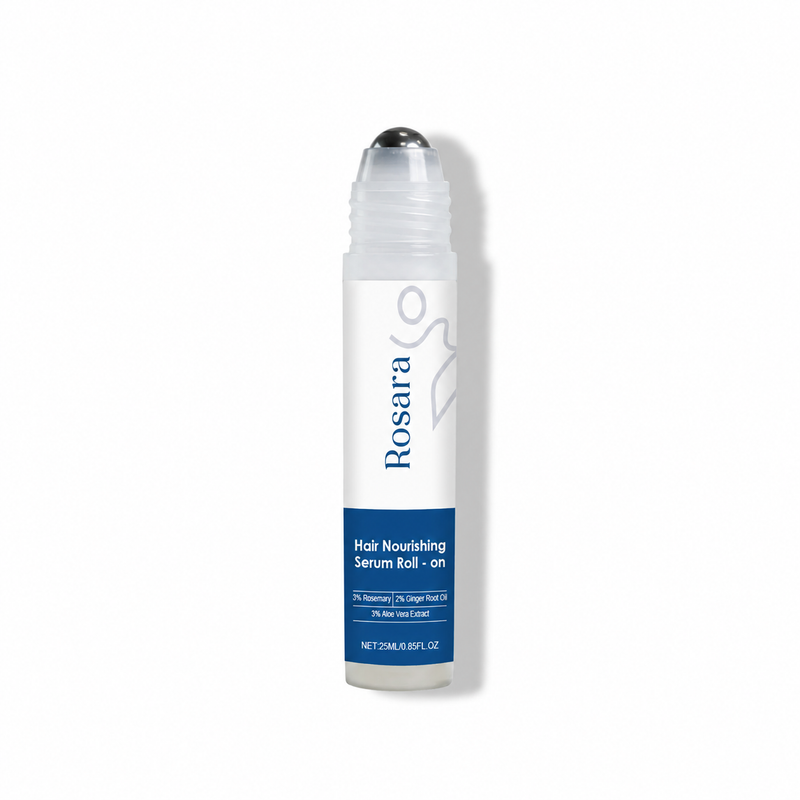 ROSARA™ — Roller stimulant pousse des cheveux au romarin | +Densité en 30 jours