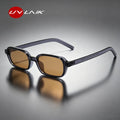Rechteckige Retro-Sonnenbrille – Schmal, UV400