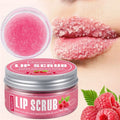 Himbeer Lippenpflege-Set (Peeling + Gloss)
