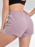 Sport-Shorts 2-in-1 mit Taschen – Damen