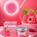 Himbeer Lippenpflege-Set (Peeling + Gloss)