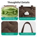 Gesteppte Shopper-Tasche – leicht & wasserabweisend