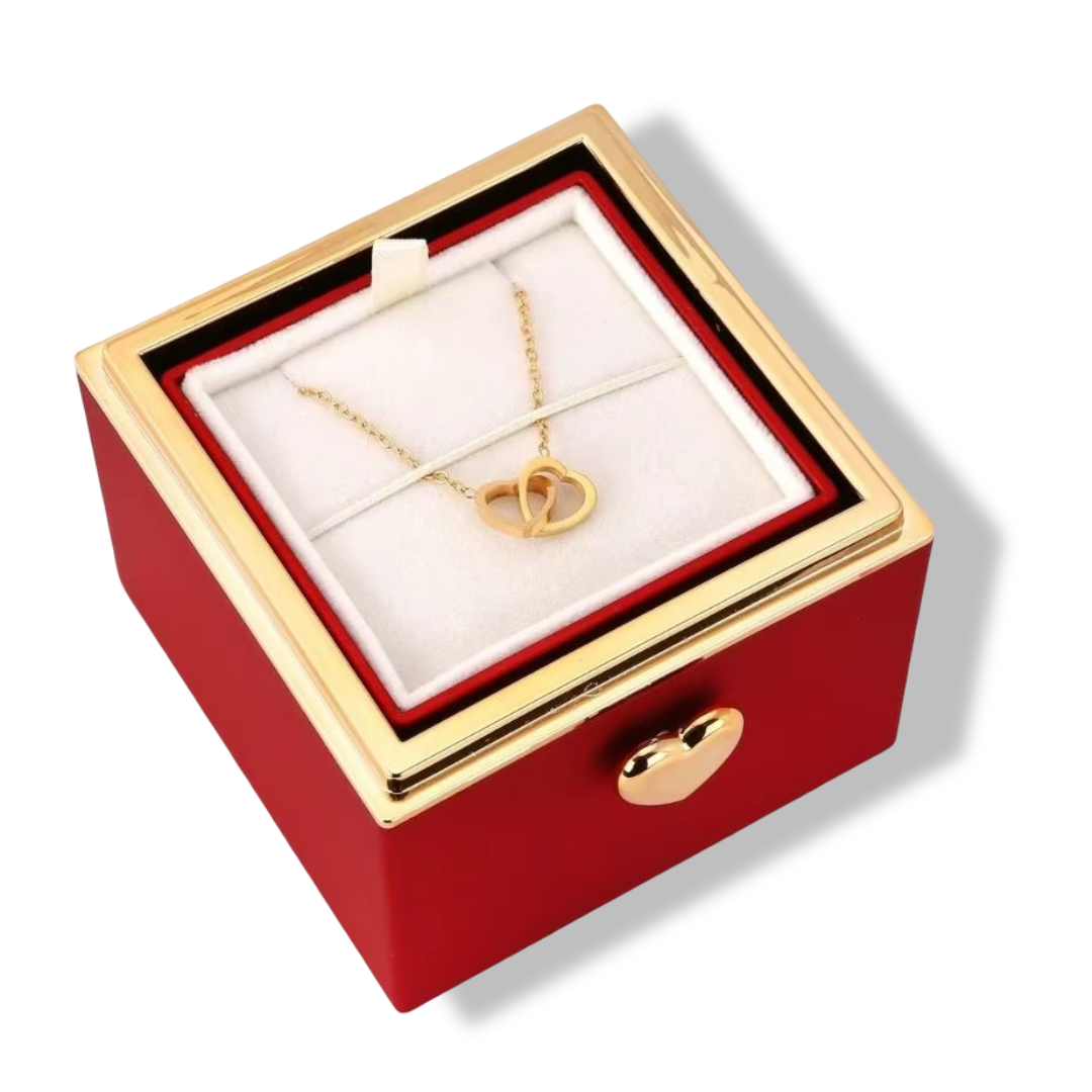 F92D Bear Ring Box Valentines Birthday Cake for Girlfriend Gift Surprises Box