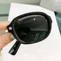 Faltbare Ovale Sonnenbrille – Vintage UV400
