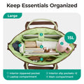 Gesteppte Shopper-Tasche – leicht & wasserabweisend