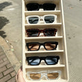 Rechteck-Sonnenbrillen-Set (6 Stück) – Retro