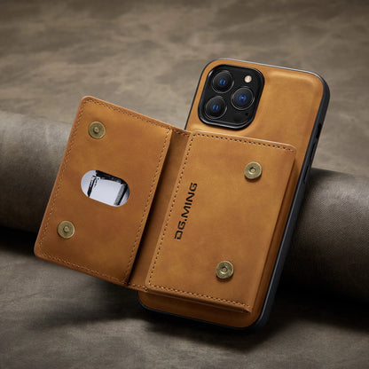 2-in-1 Magnetische Lederhülle mit Kartenfach für iPhone 12–17 Pro Max, 14 Plus .