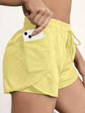 Sport-Shorts 2-in-1 mit Taschen – Damen