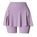 Sport-Leggings mit Shorts & Tasche – High Waist
