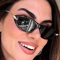 Cat-Eye Sonnenbrille Vintage – Damen UV400
