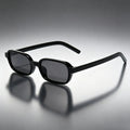 Rechteckige Retro-Sonnenbrille – Schmal, UV400
