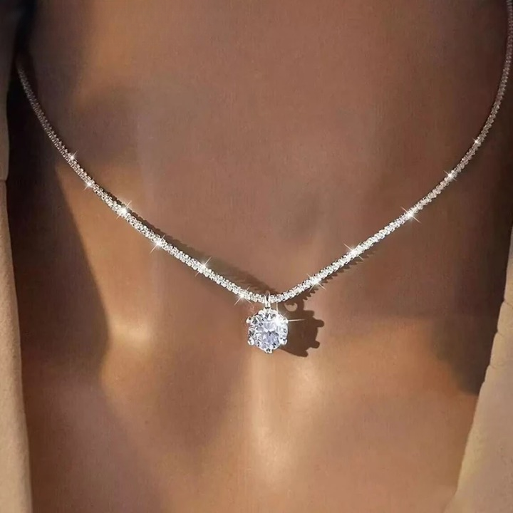 TEN CARATS S925 Krone Halskette