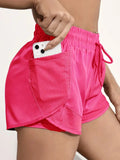 Sport-Shorts 2-in-1 mit Taschen – Damen