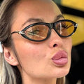 Cat-Eye Sonnenbrille Vintage – Damen UV400