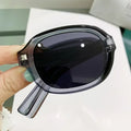 Faltbare Ovale Sonnenbrille – Vintage UV400