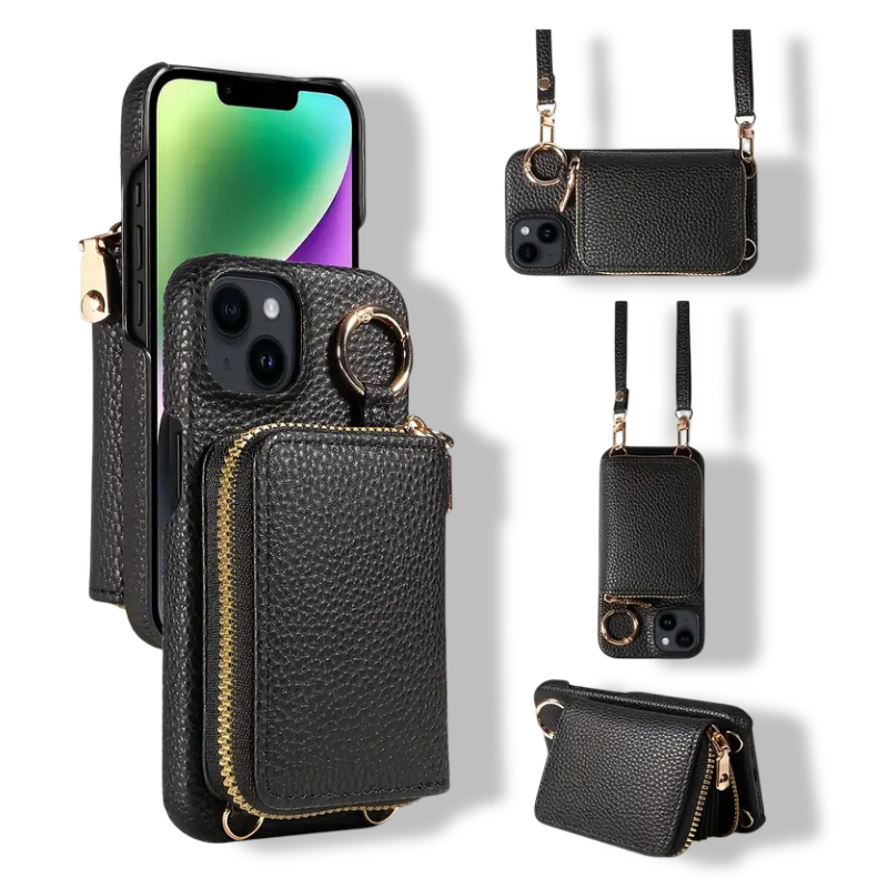 Newly Designed Deluxe Zipper Card Case