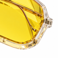 Oversize-Pilotenbrille mit Doppelsteg – Metallrahmen, UV400
