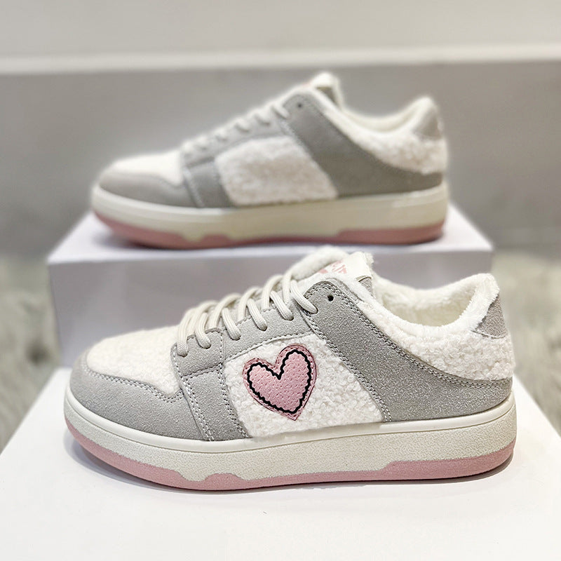 Neue Winter Casual Plus Velvet Sneakers