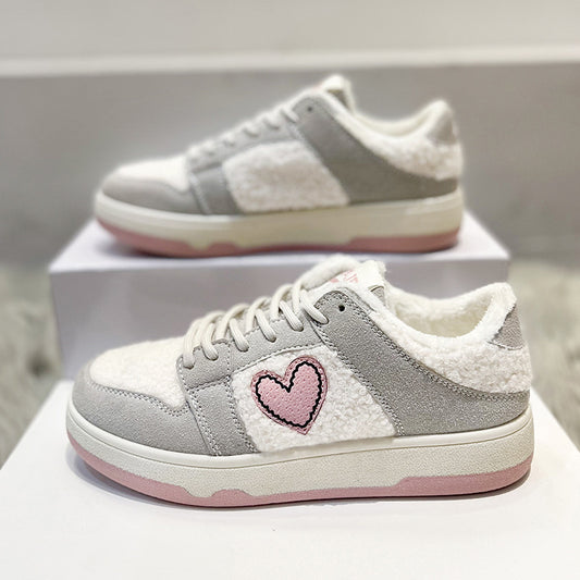 Neue Winter Casual Plus Velvet Sneakers