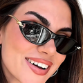 Cat-Eye Sonnenbrille Vintage – Damen UV400