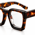 Eckige Acetat-Brille – mit oder ohne Sehstärke, 4 Fassungen