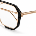 Oversize-Pilotenbrille mit Doppelsteg – Metallrahmen, UV400
