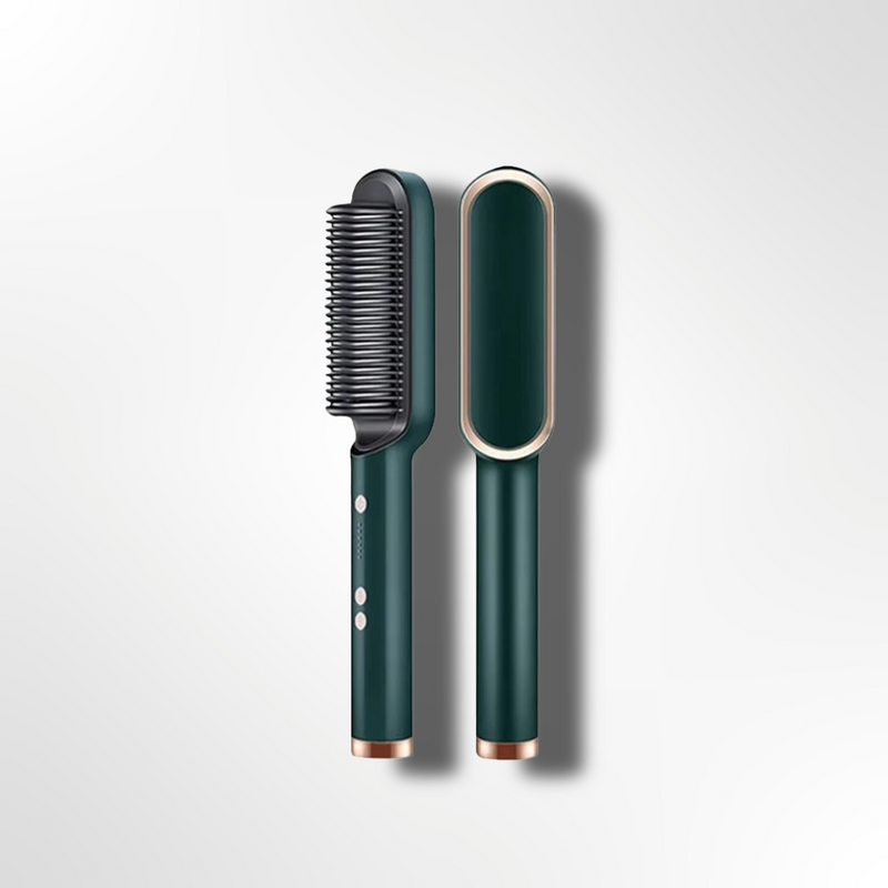 VELURA PRO – Professionelle Haarglättungsbürste mit Keramik-Technologie