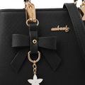 Crossbody-Tasche mit Schleifen-Detail